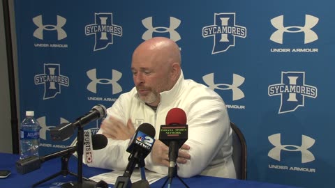 Indiana State's Josh Schertz Post-Game Press Conference After 101-61 Win Over Valparaiso Part 2