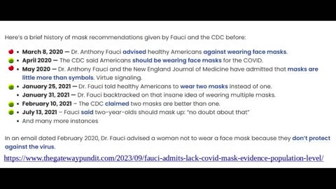 Trump was as inconsistent on masking advice as Fauci was