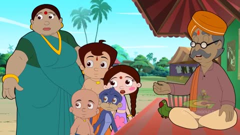 Chhota Bheem - Parrot The Fortune Teller - Funny Kids Videos - Kids Cartoon in Hindip4