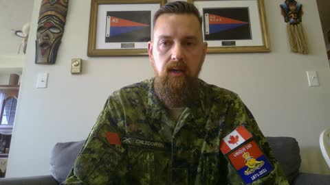 Canadian Veteran Reveals the TRUTH supporting the efforts of the Truckers Convoy