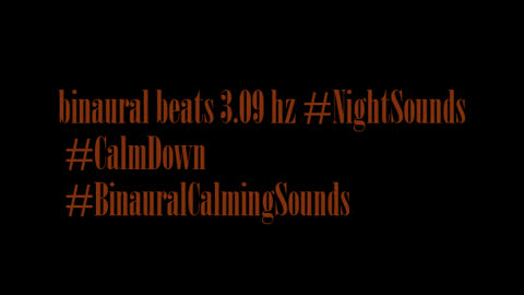 binaural_beats_3.09hz_NightSounds RelaxationTime AudioSphere