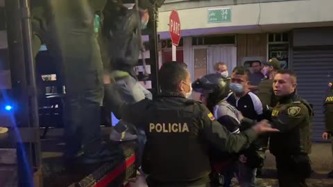 Capturados cinco presunto ladrones en el centro de Bucaramanga