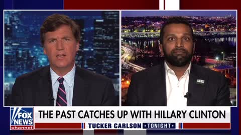 Kash Patel on Tucker discussing Hillary Clinton, Hunter Biden & the corrupt Democrats.