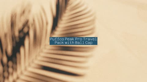 Puffco Peak Pro Travel Pack with Ball Cap