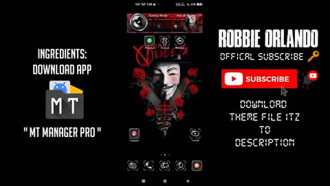ANONYMOUS VENDETTA - VIVO THEMES ANDROID