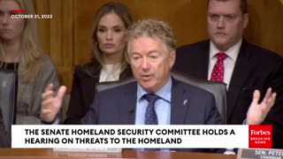 BREAKING NEWS: Rand Paul Confronts FBI's Wray About Declassifying COVID-19 Origins Report