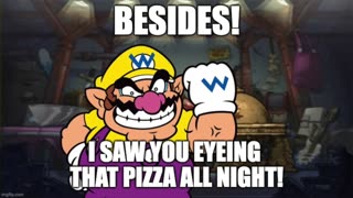 "Waluigi! Did You Eat the Last Slice of Pizza?" (Happy #Mar10 Day)