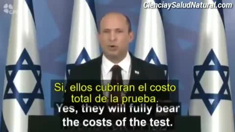 Primer Ministro Israeli Naftali Bennett contra los no vacunados