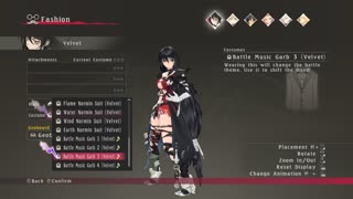 Tales of Berseria - Showcase including Most of Velvet's Outfits
