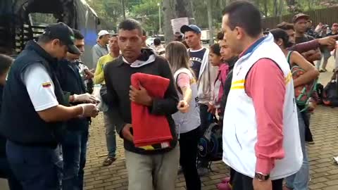 30 venezolanos que llegaron a Bucaramanga retornarán a su país voluntariamente