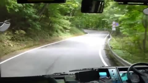 Insane Japanese Bus Driver