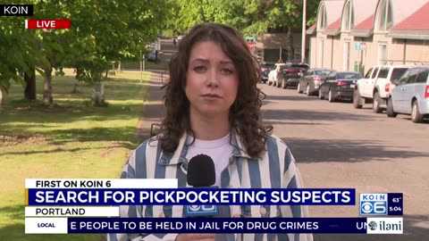 Portland police searching for pickpocketing suspects