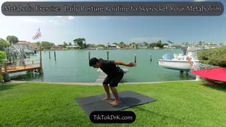 Metabolic Exercise: Daily Posture Routine to Skyrocket Your Metabolism