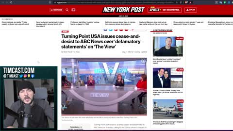 Turning Point USA Threatens TO SUE The View For Defaming Them, Smears Against DeSantis Ramping Up