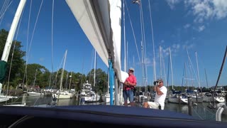 MEN AT WORK #25: How to get a 200 pound monkey up your mast