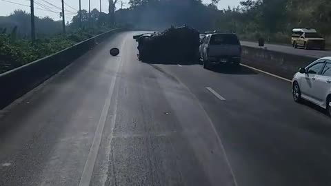 Overloaded Truck Fail