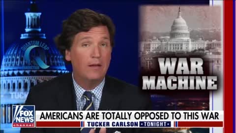 Tucker Carlson : "En Amérique, les élus ne décident plus quand nous partons en guerre"