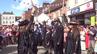 Beltane Border Morris - Haytor Wimborne 11 June 22