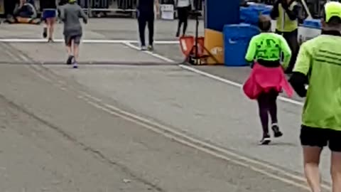 My Dad Finishing Yet Another Marathon! I'm So Proud To Be His Daughter!