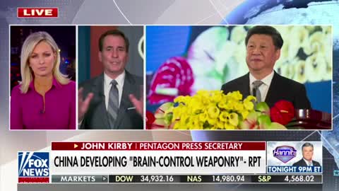 Pentagon Press Sec. is asked about reports that China is developing brain control weaponry
