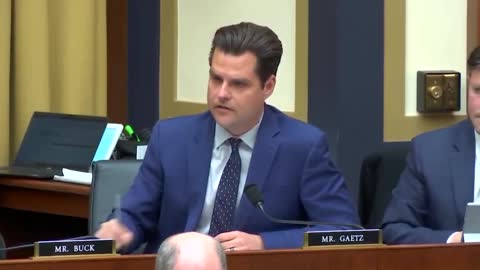 Matt Gaetz Enters Hunter Biden's Laptop Into the Congressional Record.