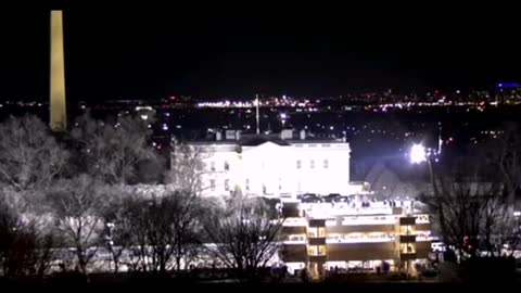 EMERGENCY AT US WHITE HOUSE JAN 24th AM 2021 - EVACUATION EVENT WHERE IS JOE SECURITY CAM FOOTAGE