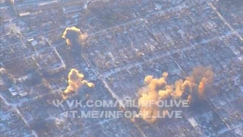 Relentless Aerial Bombardment of Avdeevka