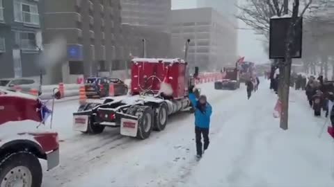 ❤️QUEBEC TRUCKERS HONKING FOR FREEDOM ❤️