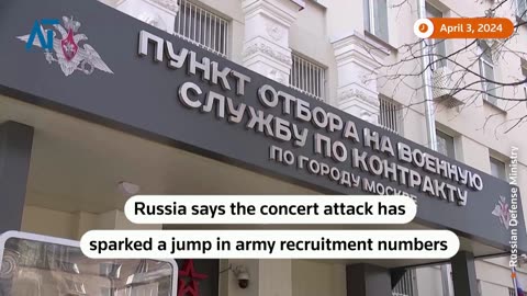 Russia says concert attack has sparked jump in army recruitment | Amaravati Today
