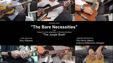 Guitar Learning Journey: "The Bare Necessities" vocals cover