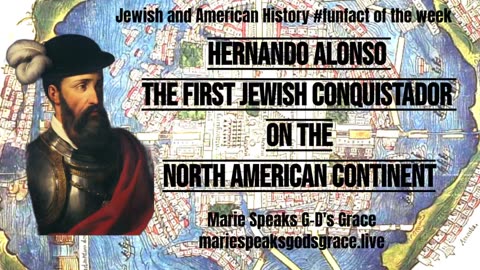 Jewish and American #history Hernando Alonso 1st Jew on North American soil