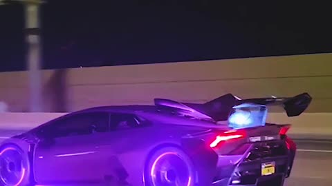 Lamborghini showoff in the streets of NewYork