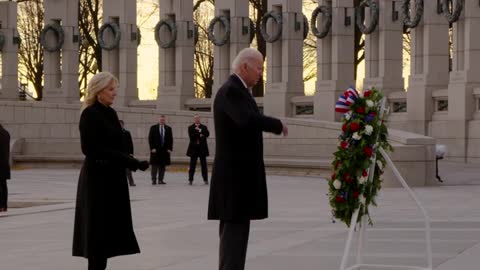President Biden and the First Lady observe National Pearl Harbor Remembrance Day