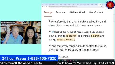 God Is Real 02-09-2024 How to Know the Will of God Day 7 Part 2