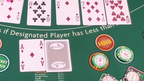 We Definitely Have a Chance at Winning - Heads Up Holdem Poker