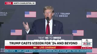 FULL SPEECH: President Donald J. Trump Holds a Rally in North Charleston, S.C. - 2/14/24
