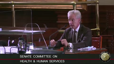 Peter McCullough, MD Testifies to Texas Senate hhs Committee