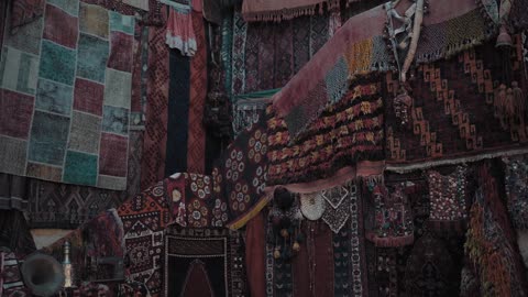 Morocco (Marrakesh) Carpet, made by the hands of mountain women