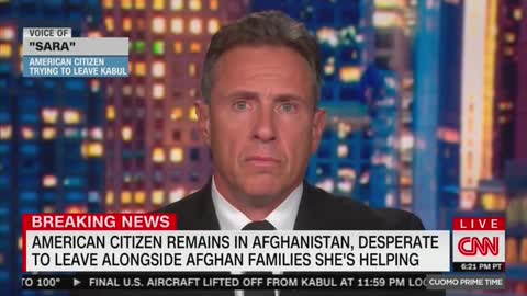 American trapped in Afghanistan speaks on CNN