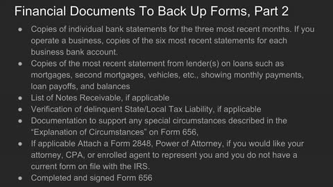 How Do I File My Offer In Compromise With The IRS?