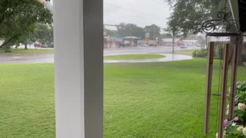 Much-needed rain in hot Texas