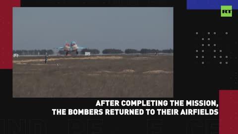 Russian aircraft destroys Ukrainian military equipment and weaponry RT