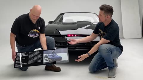 Meet the REAL K.I.T.T. from KNIGHT RIDER! Exclusive access