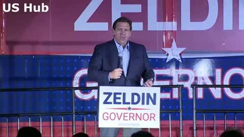 Florida Governor Ron DeSantis speech at Massive Rally in New York