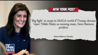 Bannon made FOX news -Viper Nikki Haley” 😂