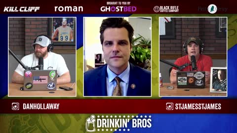 Drinkin' Bros Podcast #681 - Special Guest Rep. Matt Gaetz