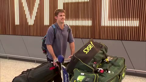 Australian cricketers return home after World Cup win