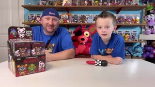 Five Nights at Freddy’s SECURITY BREACH Mystery Minis Funko Case Unboxing- Surprise Guest- FOXY