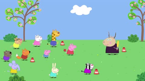 PEPPA PIG`S SURPRISE FOR DADDY PIG ! PEPPA PIG ! FAMILY KIDS CARTOON !!!
