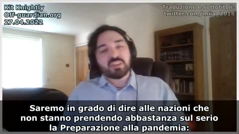 LA SVOLTA VERSO LA BIOSORVEGLIANZA PANDEMICA DI MASSA